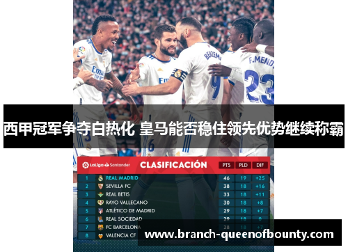 西甲冠军争夺白热化 皇马能否稳住领先优势继续称霸