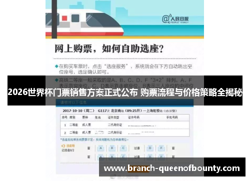 2026世界杯门票销售方案正式公布 购票流程与价格策略全揭秘